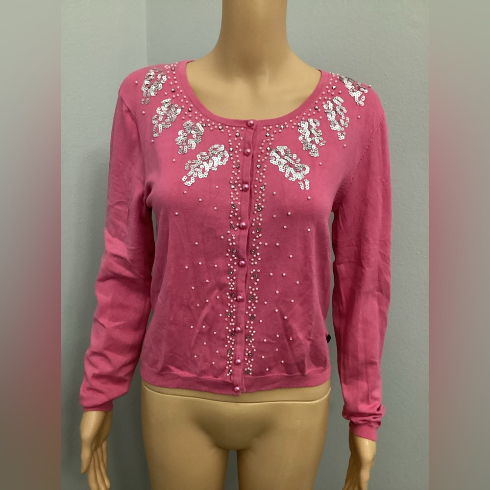 Sequined cardigan